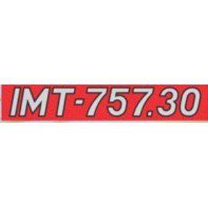 Nalepnica plug IMT 757.30