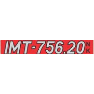 Nalepnica plug IMT 756.20 NK